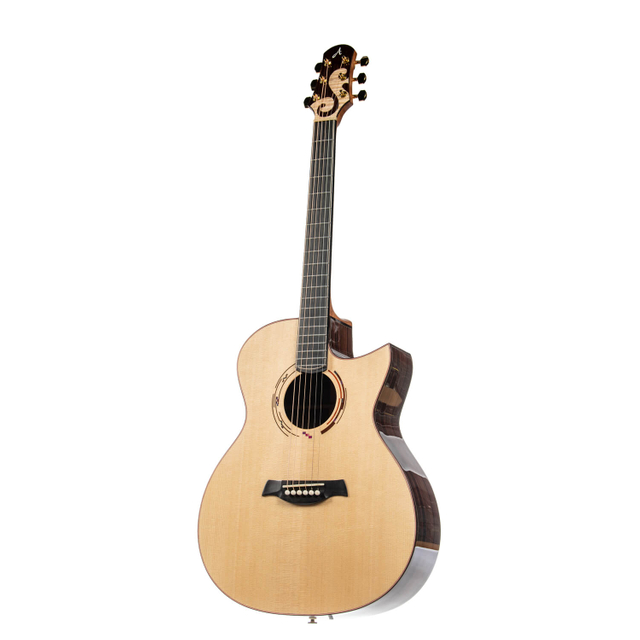 AOSEN Master R3/MS：手工定制原声吉他全单民谣吉他木41寸专业表演弹奏高端高品质